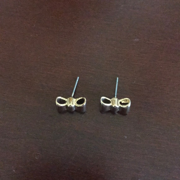 Kate Spade gold bow earrings - Picture 6 of 7